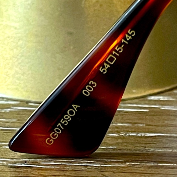 GUCCI GG0759OA Tortoise & Good Eyeglasses EUC - Picture 8 of 11